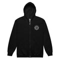 Sudadera unisex con capucha y cremallera de mezcla gruesa MFD
