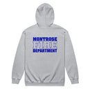 Sudadera unisex con capucha y cremallera de mezcla gruesa MFD