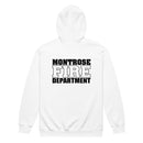 Sudadera unisex con capucha y cremallera de mezcla gruesa MFD