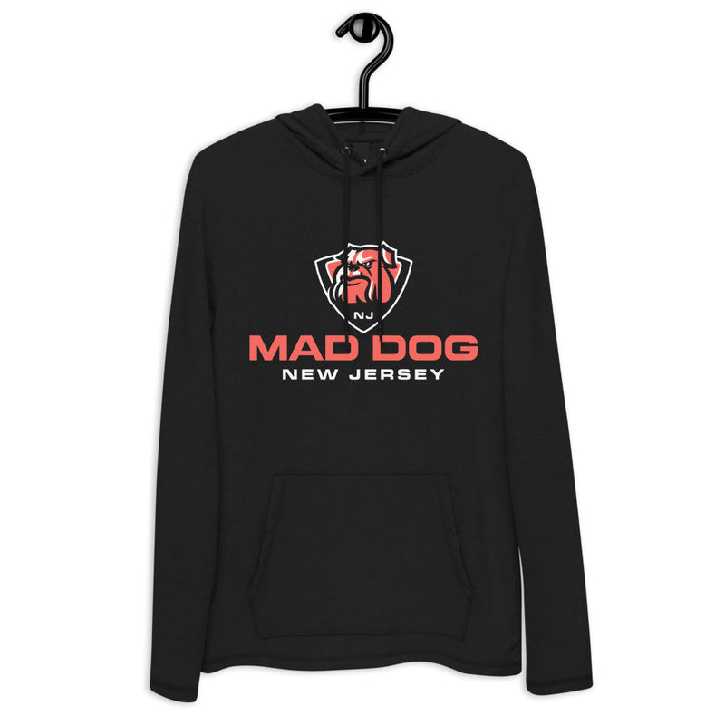Mad Dog NJ  Lightweight Hoodie-Black