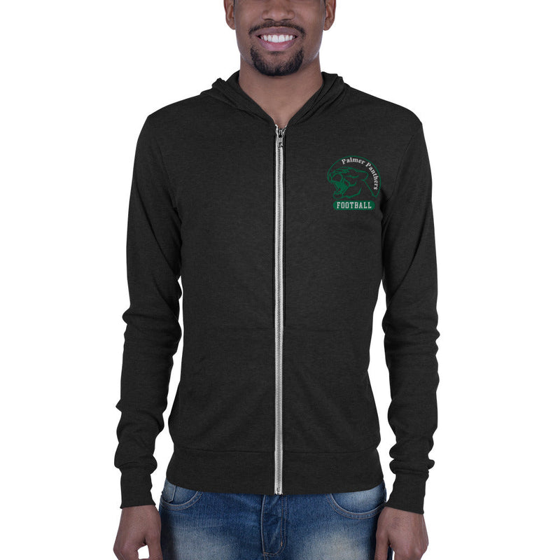 Palmer Football Unisex zip hoodie