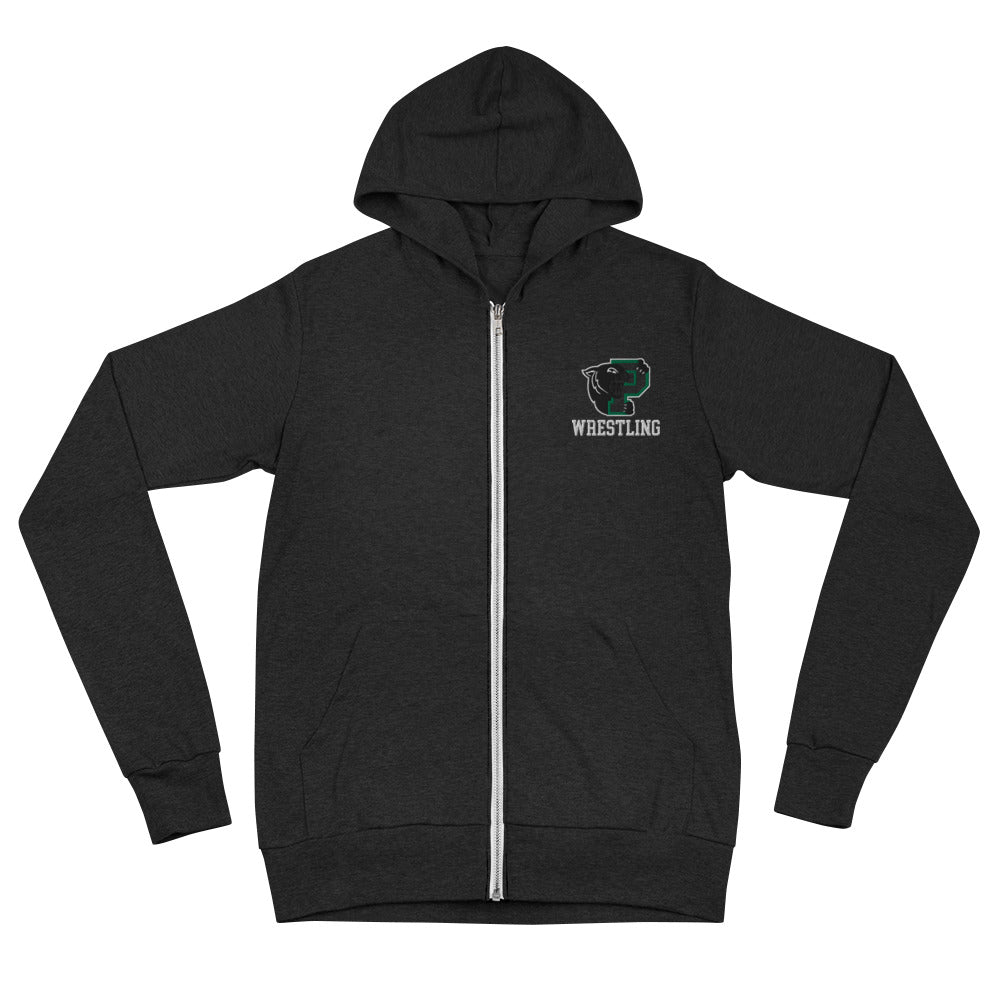 Palmer Wrestling Unisex zip hoodie