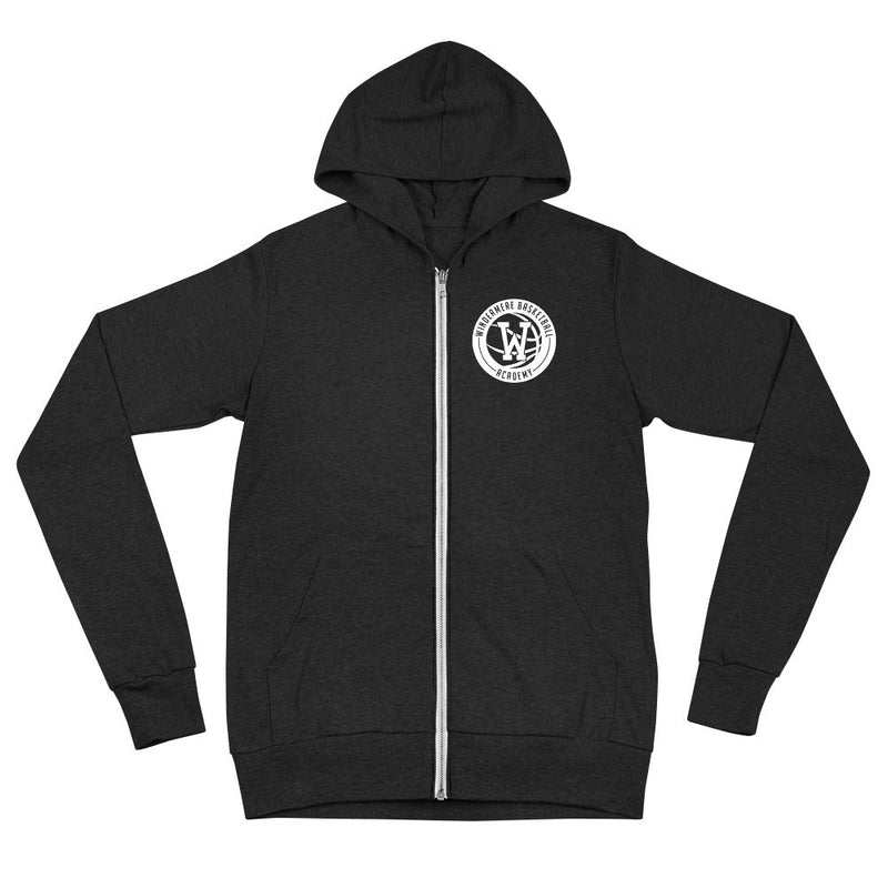 WBA Unisex zip hoodie
