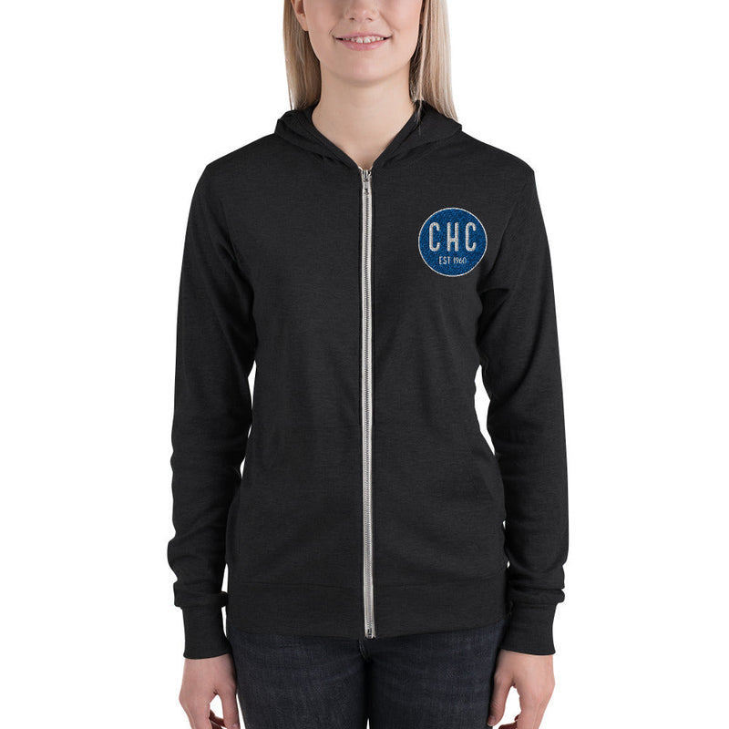 CHC Unisex zip hoodie