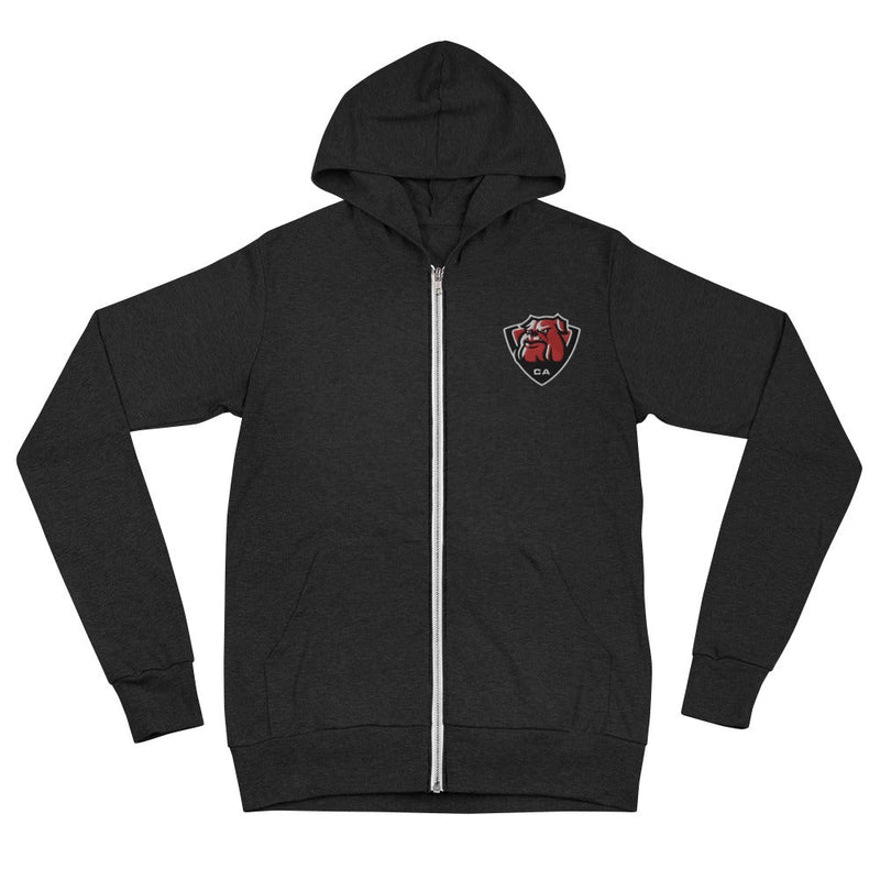 MD SD Unisex zip hoodie