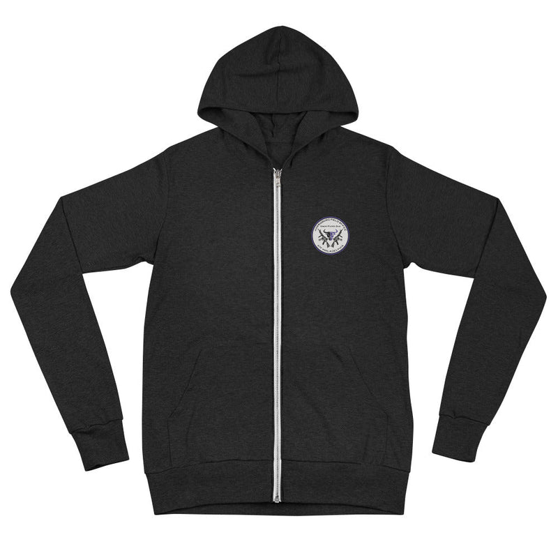 ATF Unisex zip hoodie