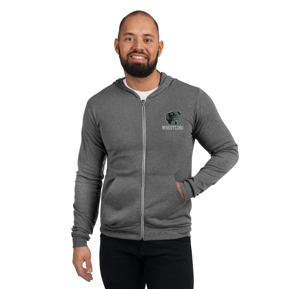 Palmer Wrestling Unisex zip hoodie