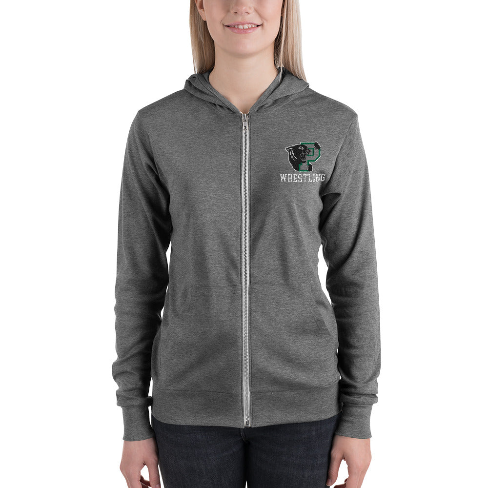 Palmer Wrestling Unisex zip hoodie