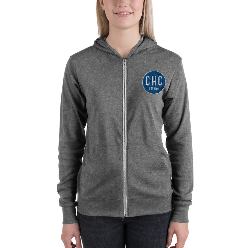 CHC Unisex zip hoodie