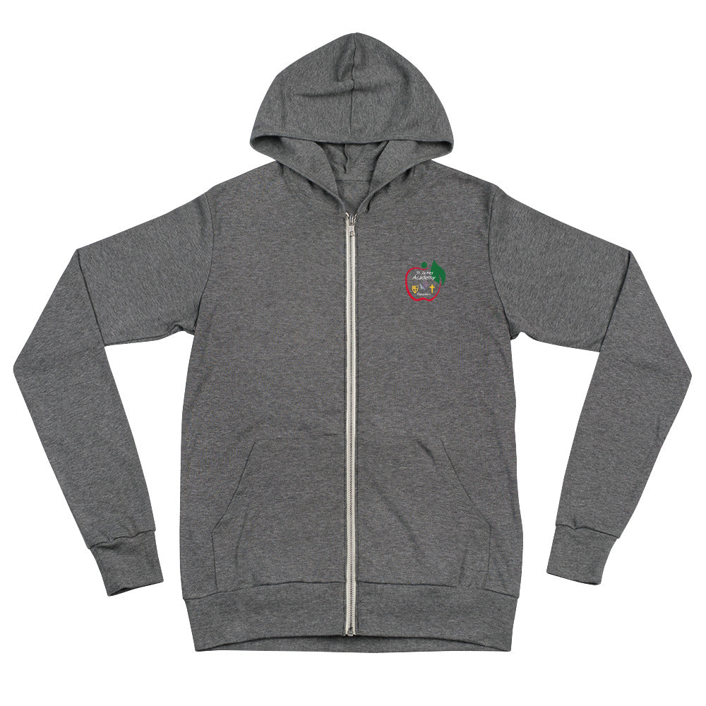 SJA Unisex zip hoodie