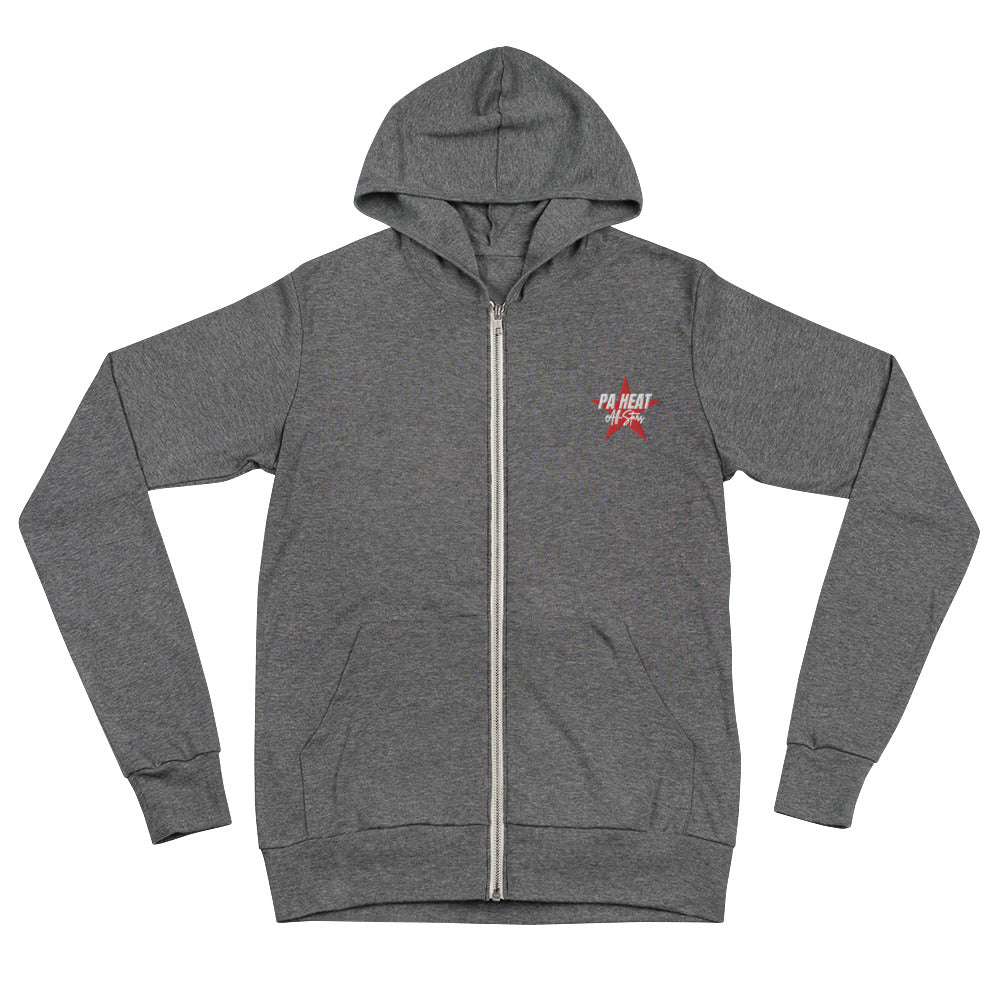 PAH Unisex zip hoodie