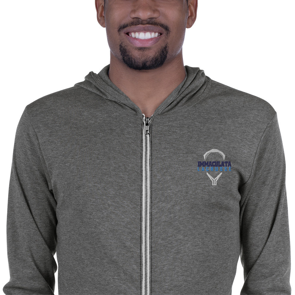 Immaculata Unisex zip hoodie