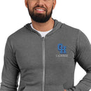 Sudadera con capucha y cremallera unisex GHL