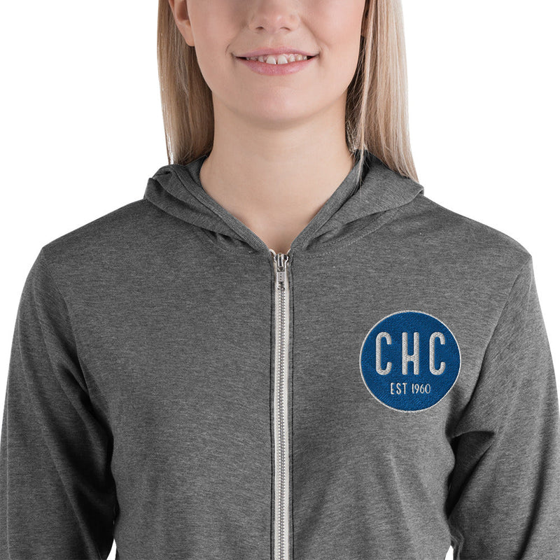 CHC Unisex zip hoodie