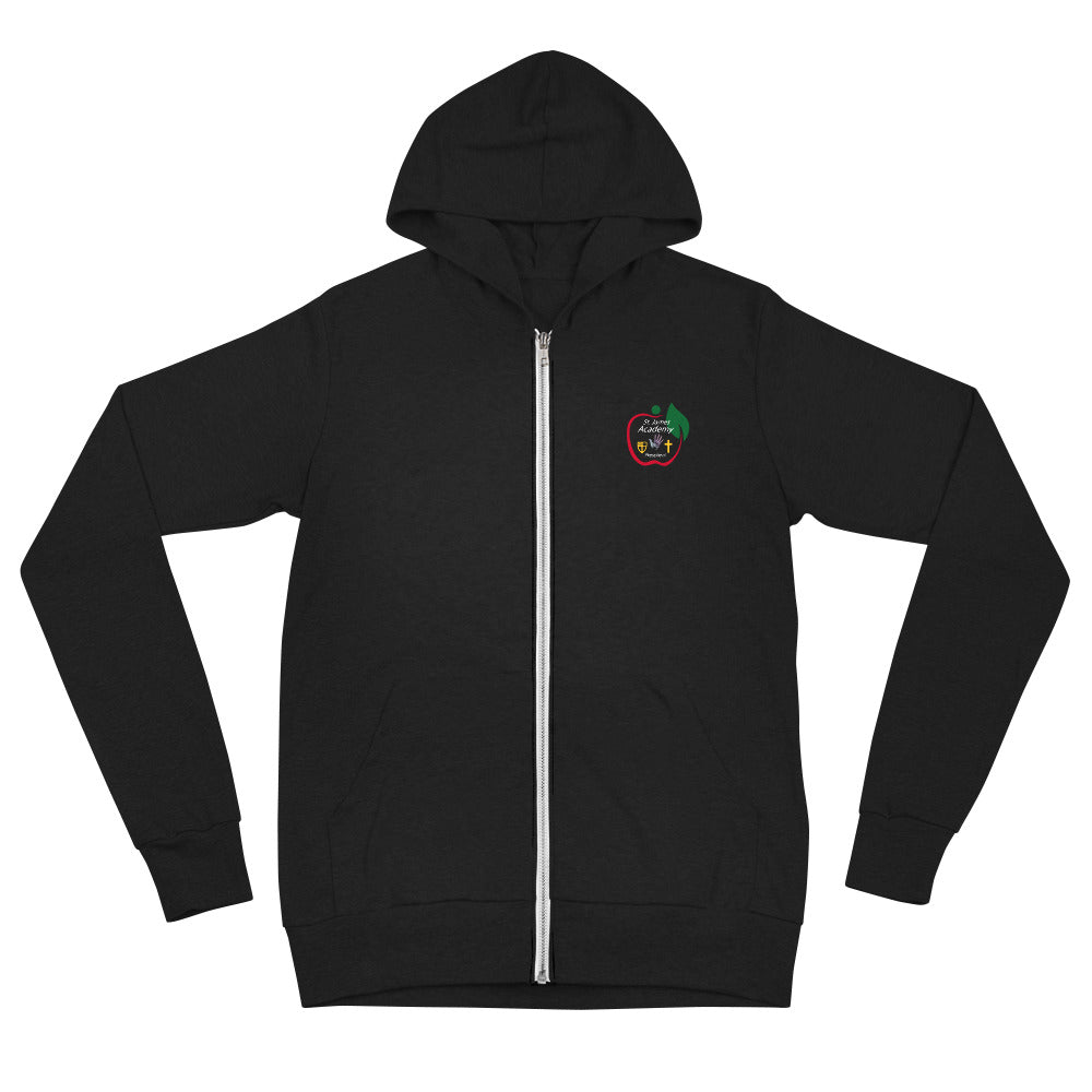 SJA Unisex zip hoodie