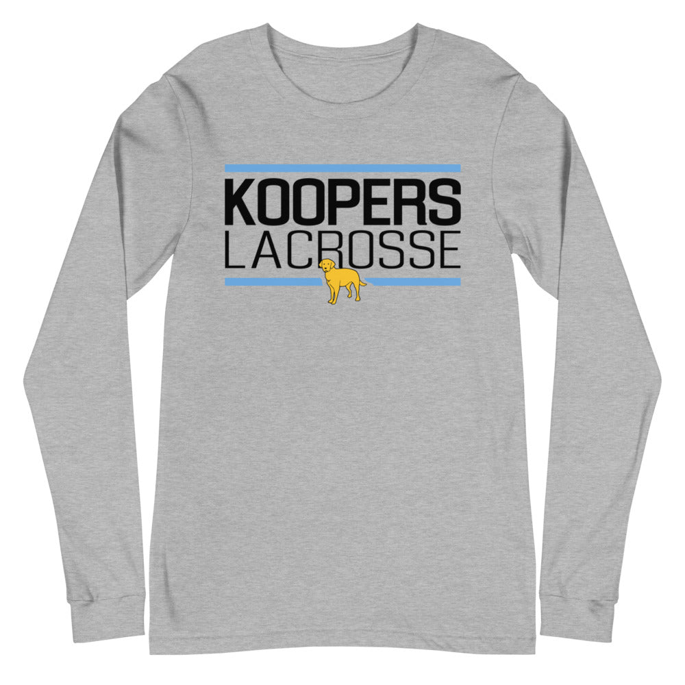 Koopers Lacrosse Unisex Long Sleeve Tee
