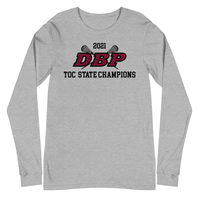 DBP Lacrosse TOC Unisex Long Sleeve Tee