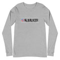 Camiseta de manga larga unisex de karate AAU v1