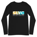 SLYC Unisex Long Sleeve Tee  (YELLOW & TEAL LOGO)