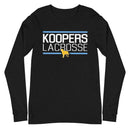Koopers Lacrosse Unisex Long Sleeve Tee
