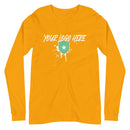 Camiseta unisex de manga larga con demostración de influencers de AllUSports