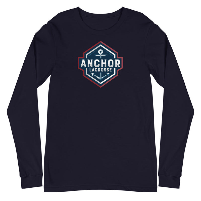 Anchor Lacrosse Unisex Long Sleeve Tee