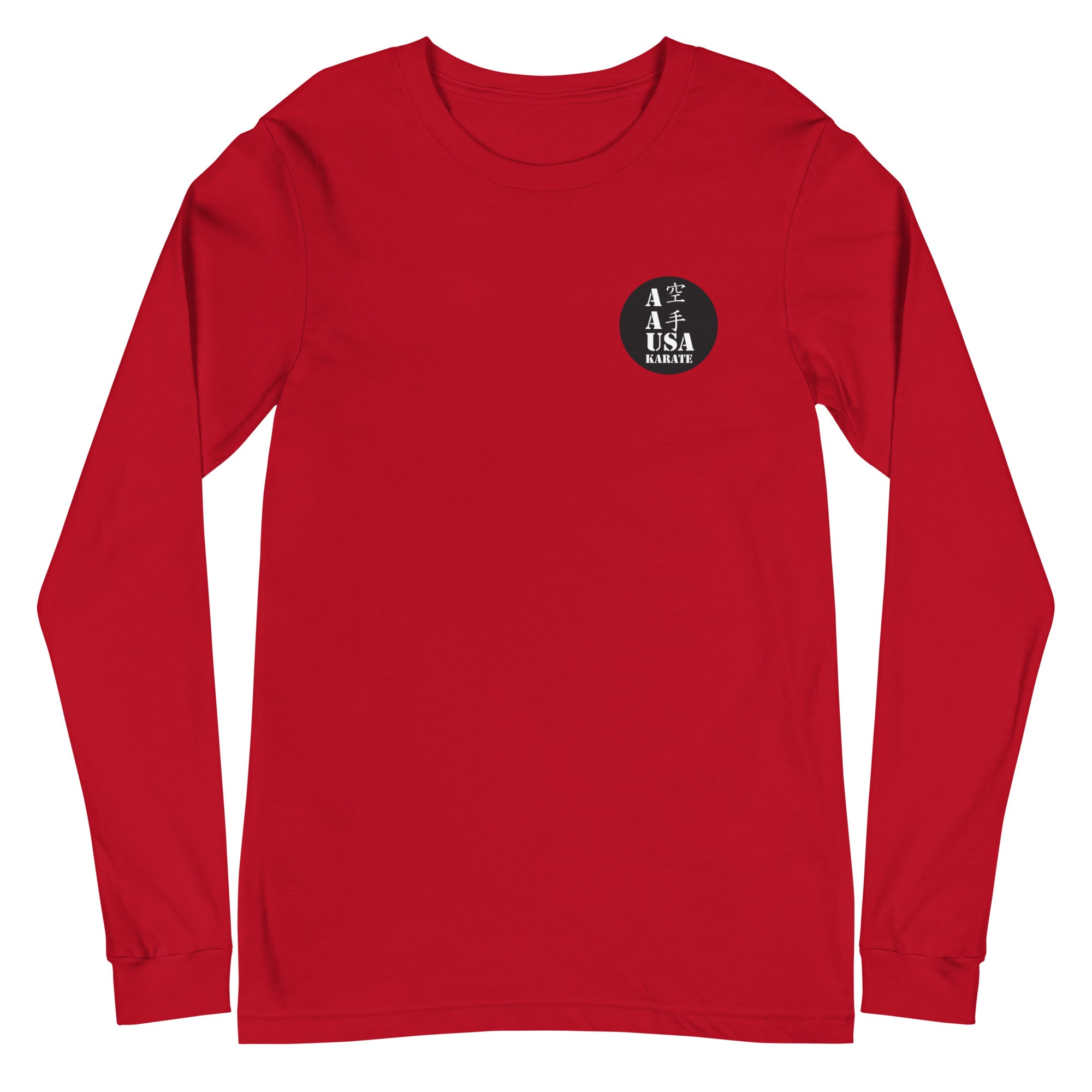 AAU Karate Unisex Long Sleeve Tee v6