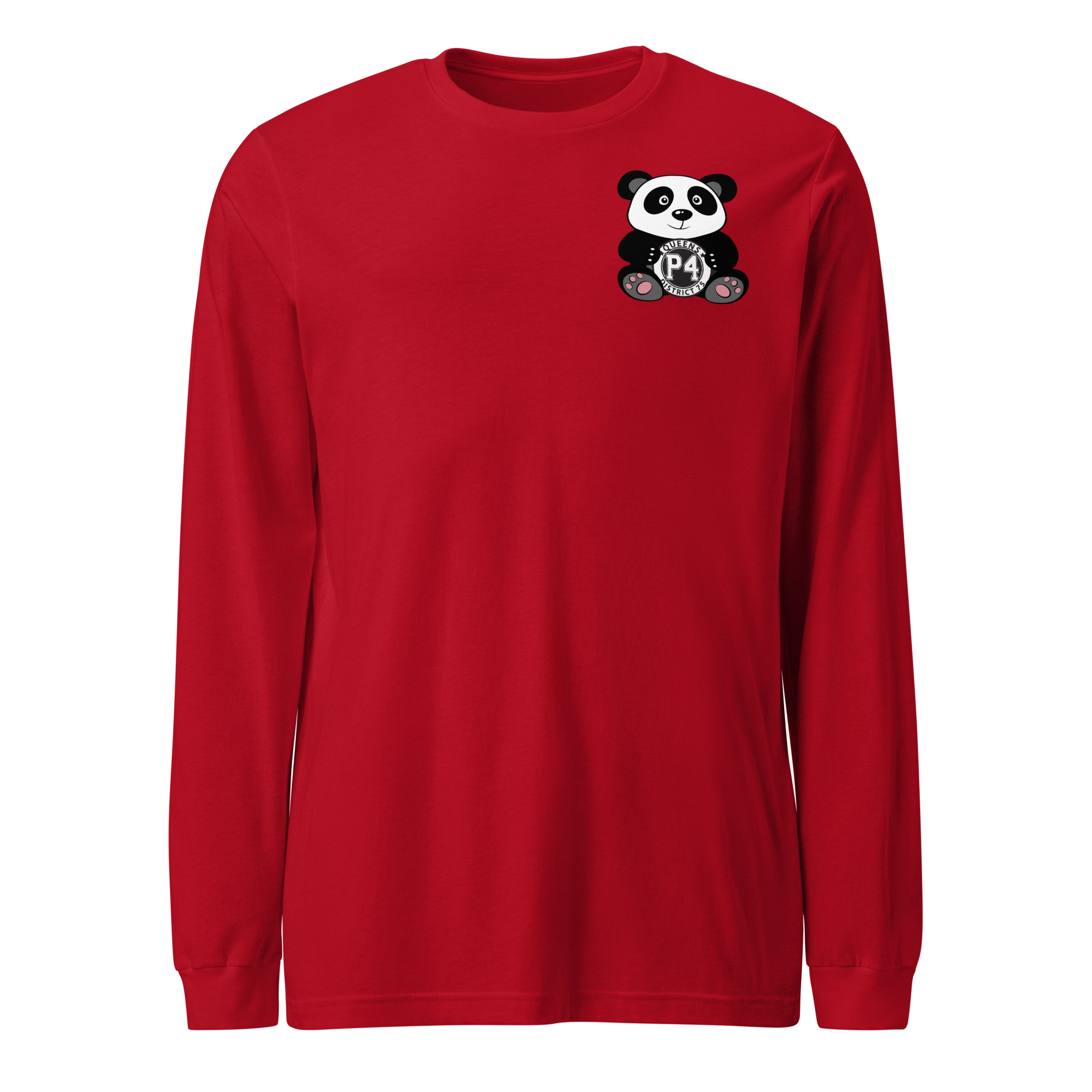 p4 Unisex Long Sleeve Tee (Panda)