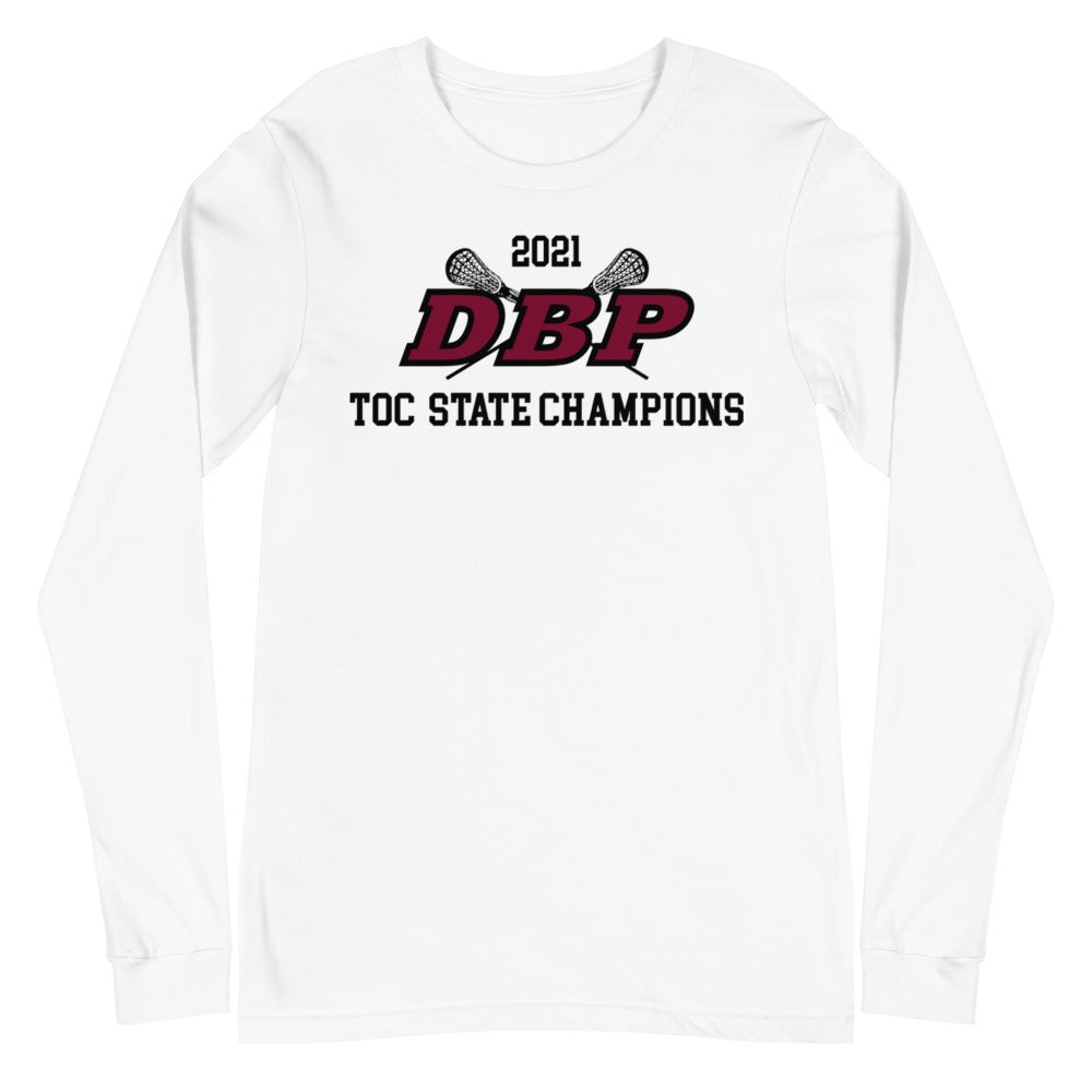 DBP Lacrosse TOC Unisex Long Sleeve Tee