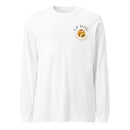 Camiseta unisex de manga larga para yoga con diseño de perro Up (tallas grandes y grandes)