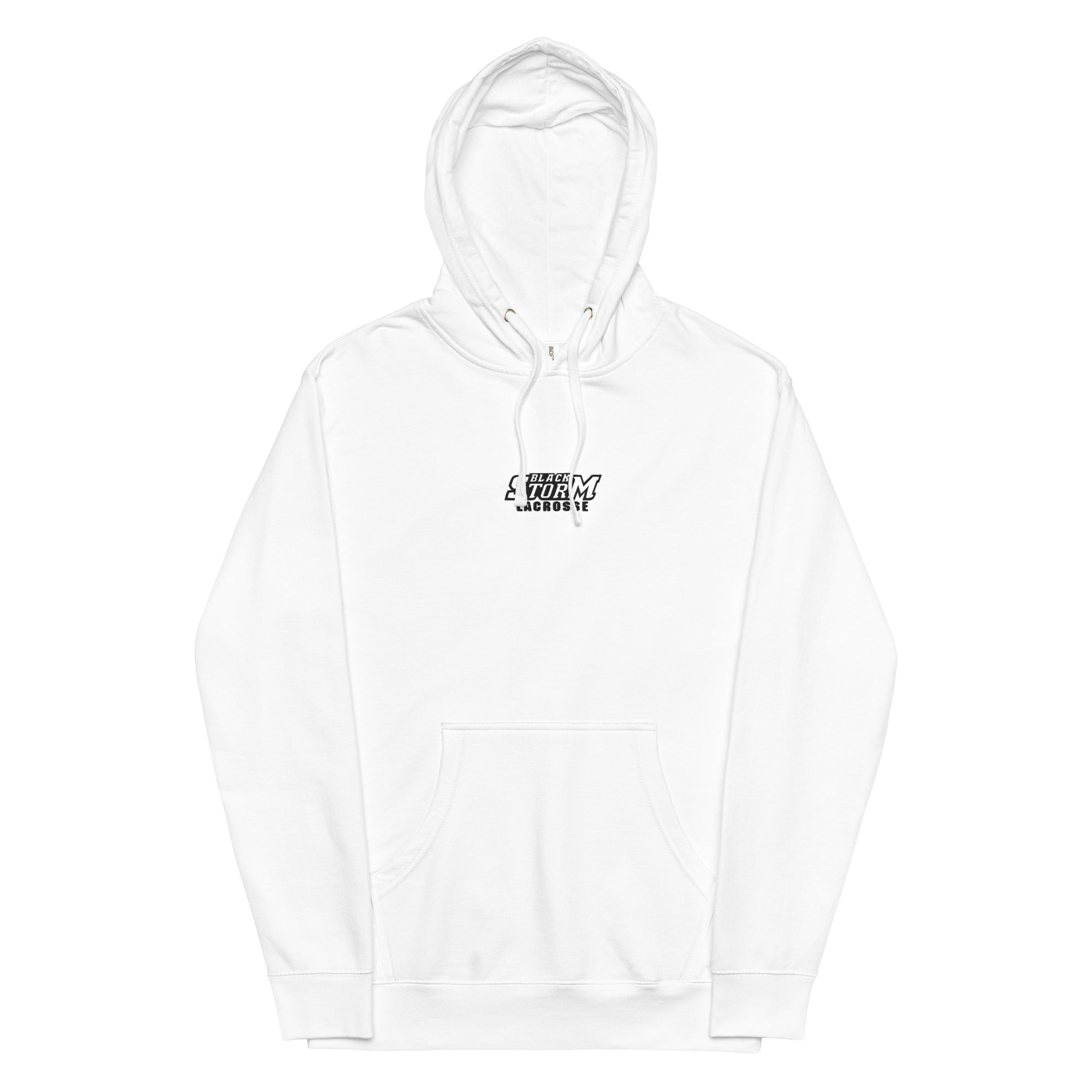 POM Black Storm Unisex midweight hoodie