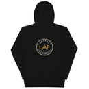 Sudadera unisex Landmark Fitness con logotipo pequeño en dos colores