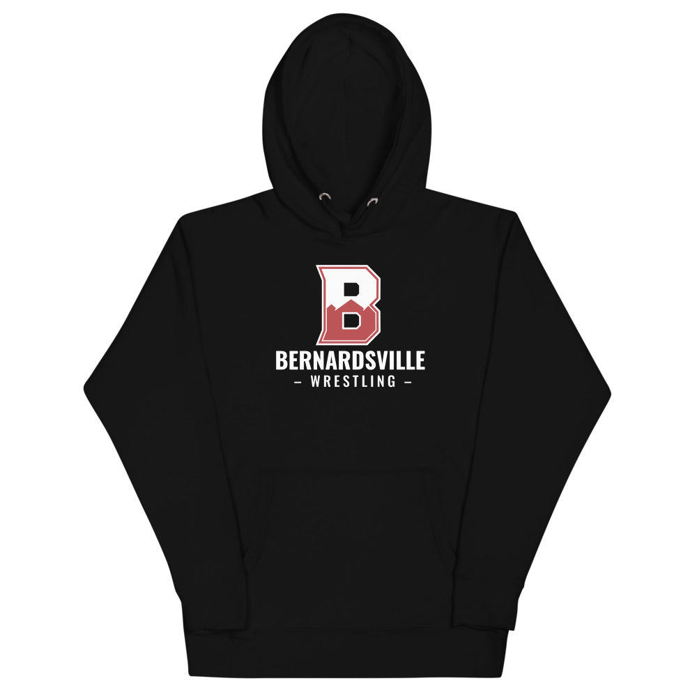 Sudadera unisex con capucha de lucha libre de Bernardsville