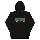 Sudadera unisex con capucha de lacrosse para niños de Ridge