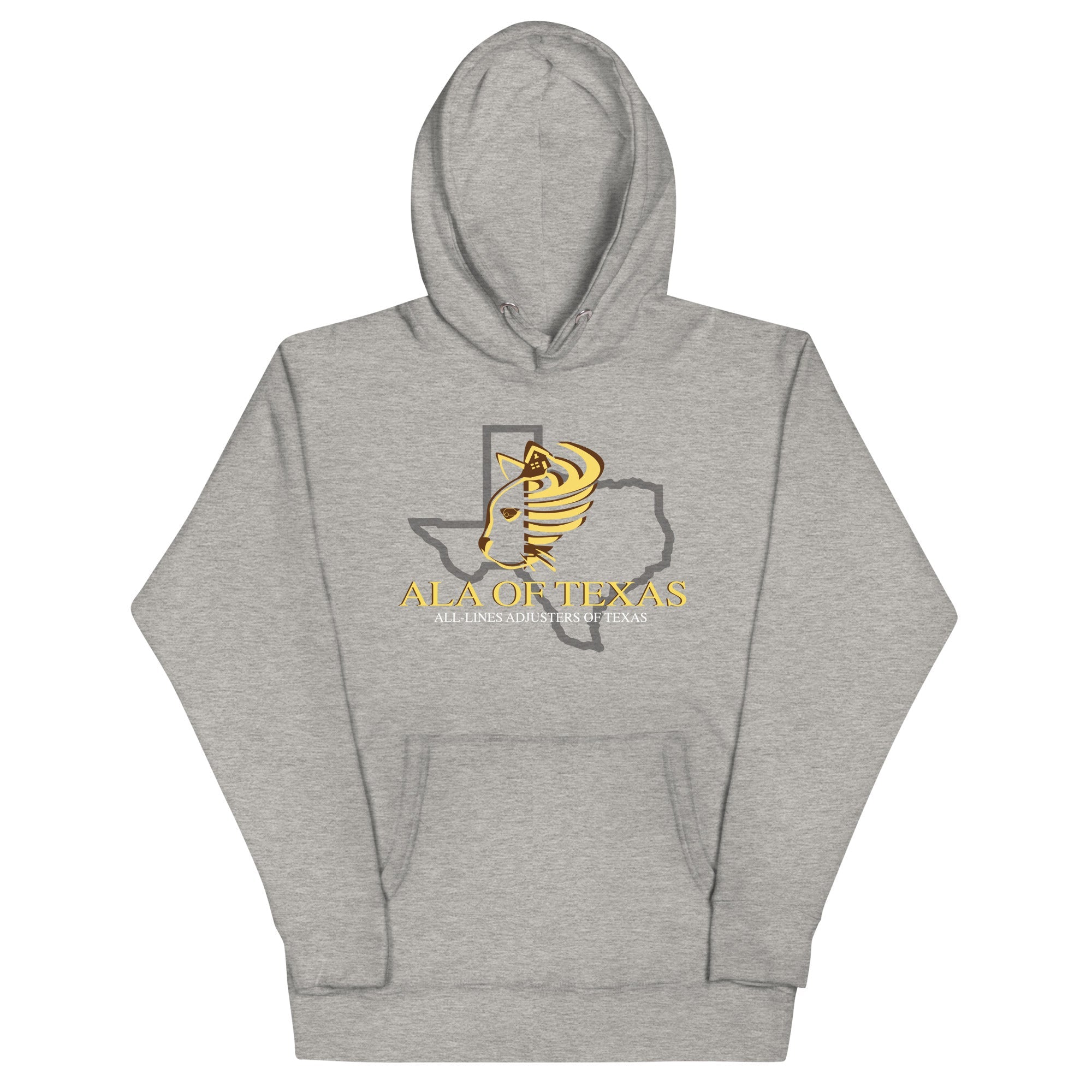 Sudadera unisex con capucha ALA de Texas 1