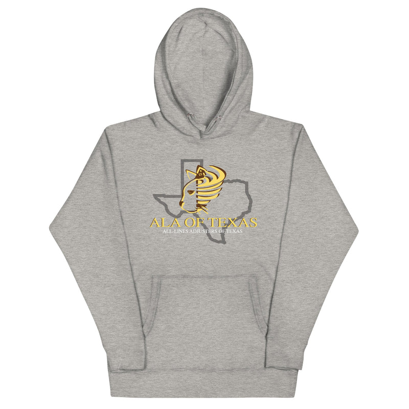 Sudadera unisex con capucha ALA de Texas 1