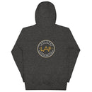 Sudadera unisex Landmark Fitness con logotipo pequeño en dos colores