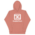 Sudadera unisex con capucha de la Iglesia de los Discípulos