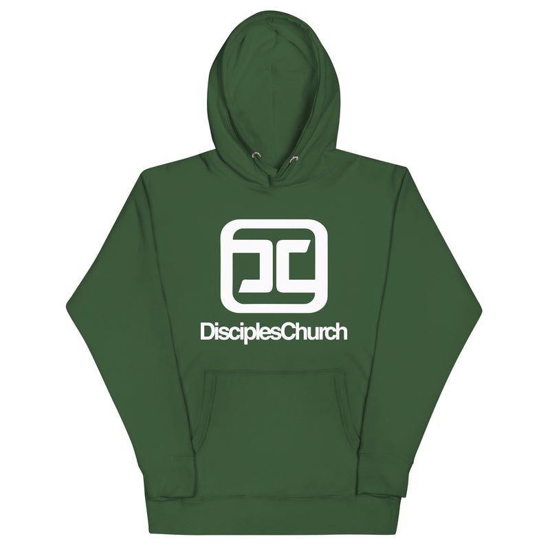 Sudadera unisex con capucha de la Iglesia de los Discípulos