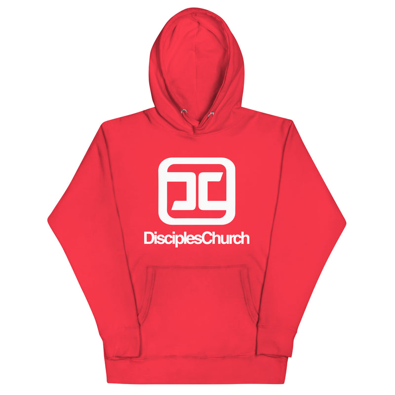 Sudadera unisex con capucha de la Iglesia de los Discípulos