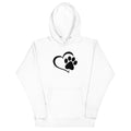 Dog Paws Unisex Hoodie (Back Print)