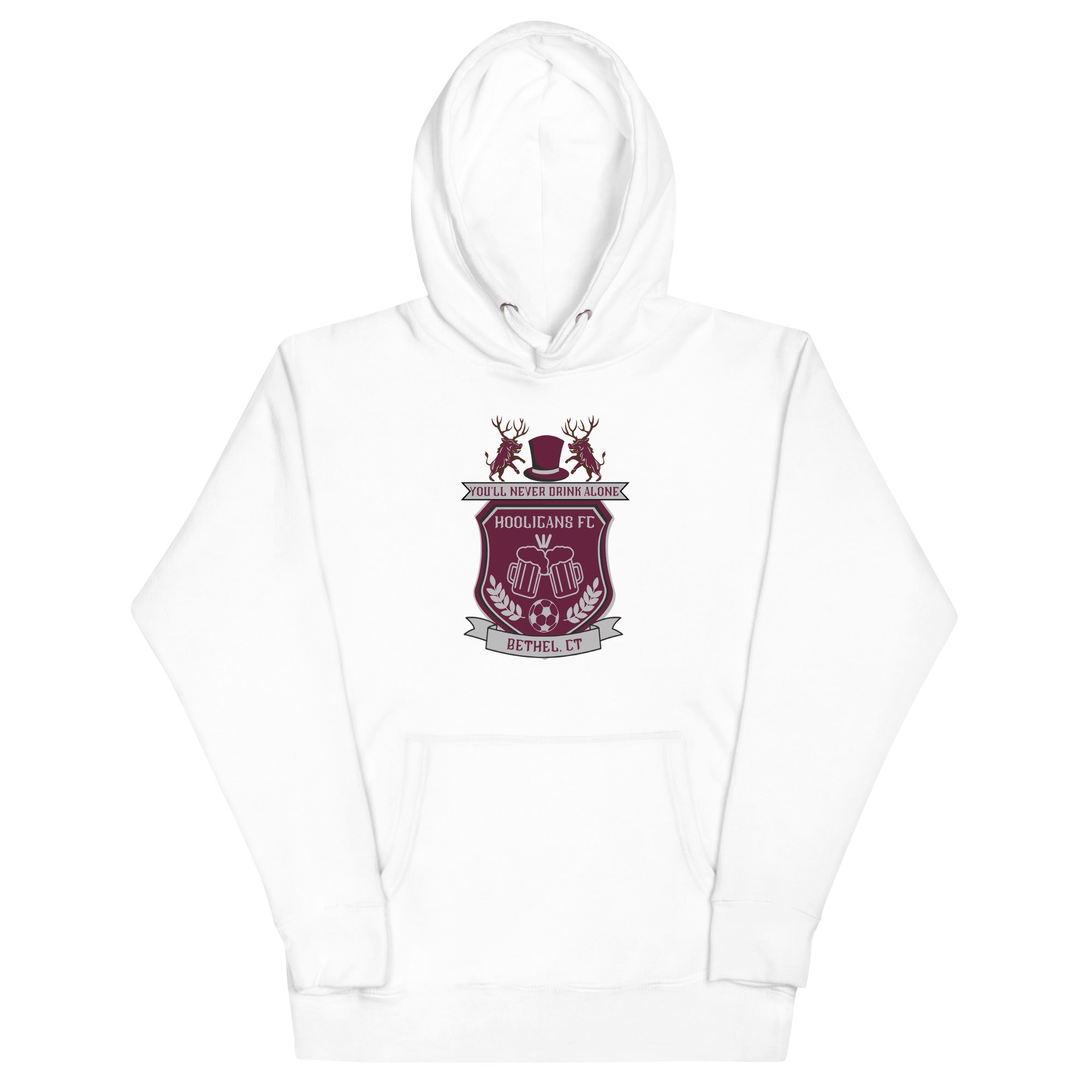 Sudadera unisex con capucha de los Bethel Hooligans