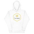 Sudadera unisex con capucha digital Trust