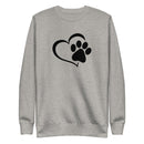 Dog Paws Unisex Premium Sweatshirt