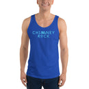 Chimney Rock Unisex Tank Top - Blue Logo