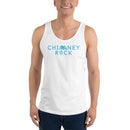 Chimney Rock Unisex Tank Top - Blue Logo