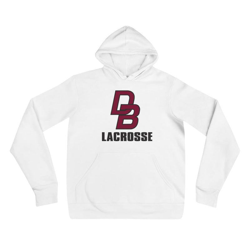 DBP Lacrosse Unisex hoodie - white