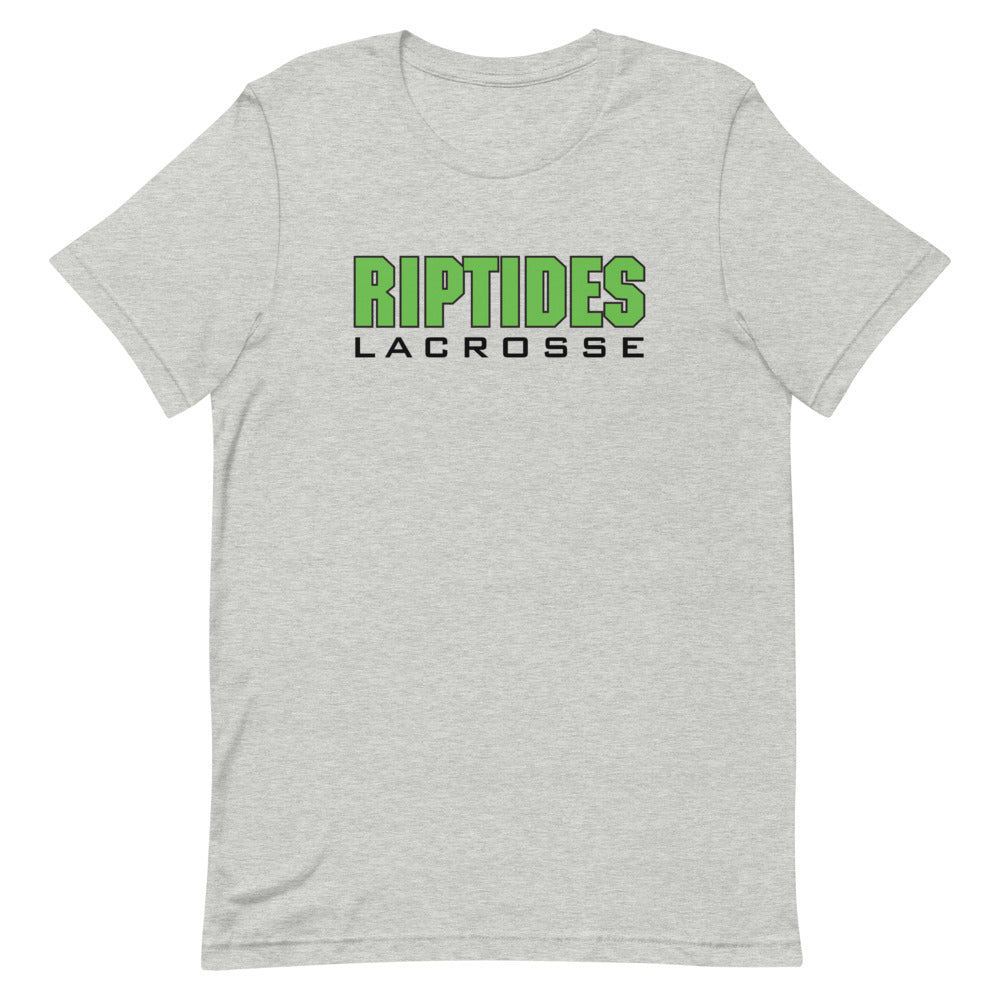 Margate Riptides Lacrosse Short-Sleeve Unisex T-Shirt-grey
