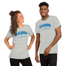 Seashore Soccer League Unisex t-shirt - Arched