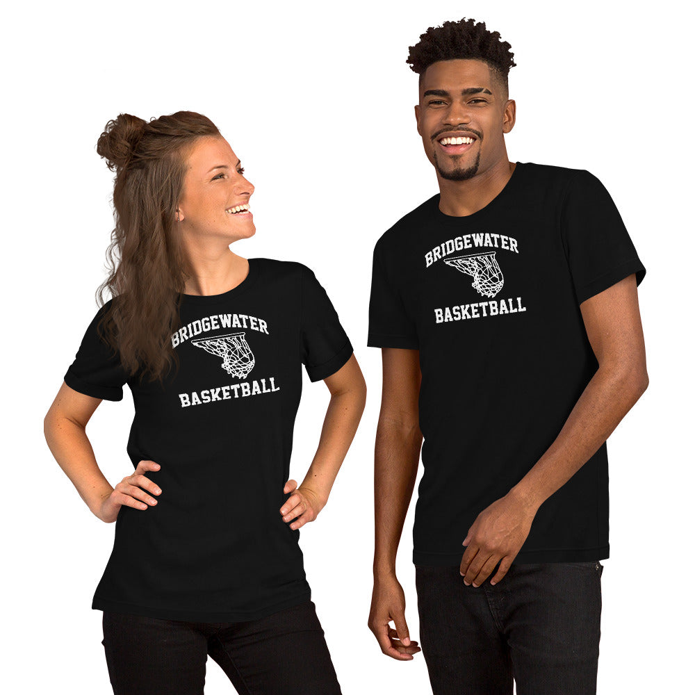 Camiseta unisex de manga corta de baloncesto de Bridgewater